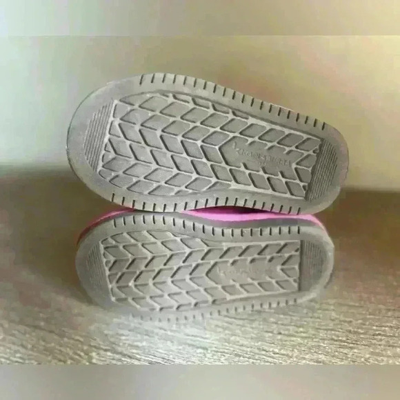 Kookaburra UGG girls pink suede fur lined boots sz. 9 cozy winter fall - Picture 5 of 6